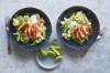 Salade croquante saumon-concombres