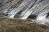 20 Jacuzzi-grosse Gletschermühlen auf der Alp Mora